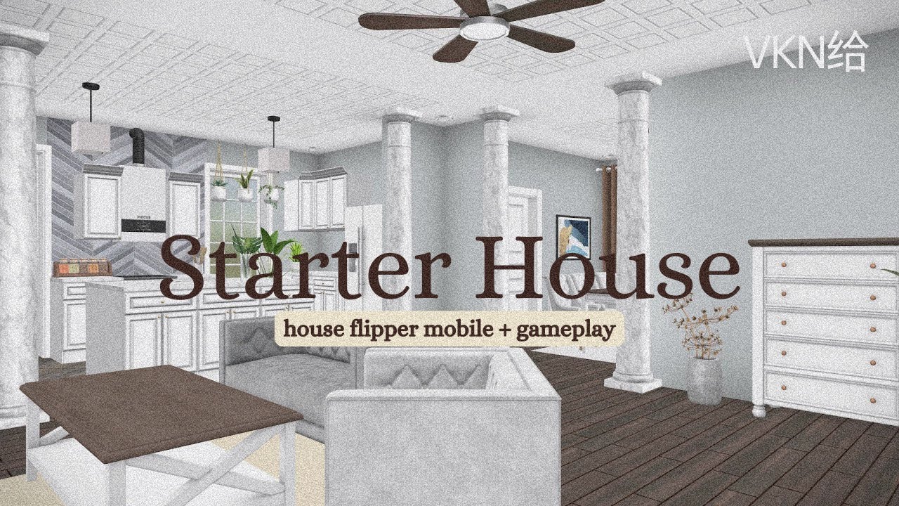 Chic and Neutral colors interior | House Flipper Mobile