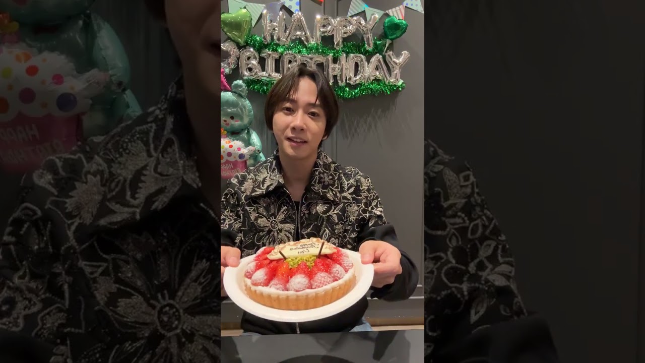 Travis Japan 中村海人 『💚🎂』 誕生日 インスタライブ🎉 260415