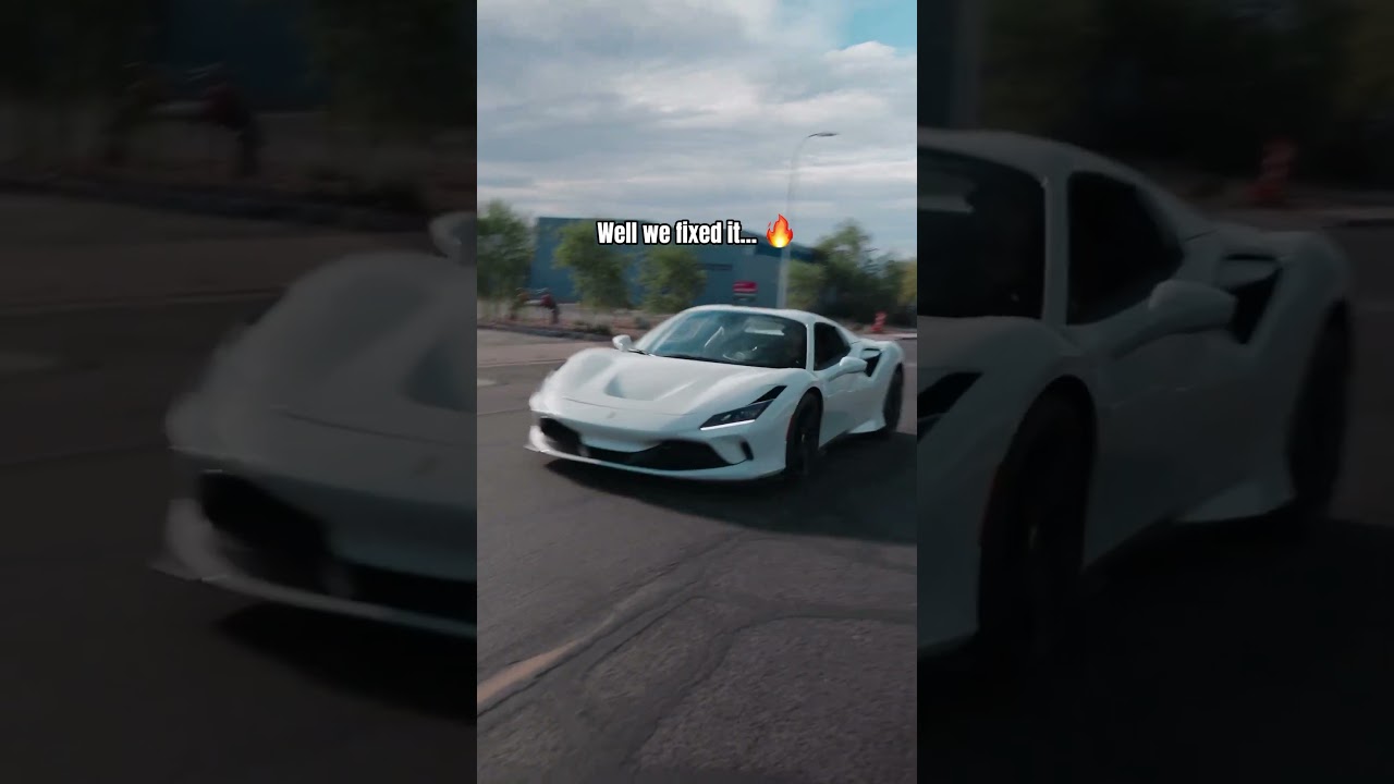 Ferrari F8 Tributo V8 Engine Actually Sounds Good w/ Fi EXHAUST X Gintani X Creative Bespoke