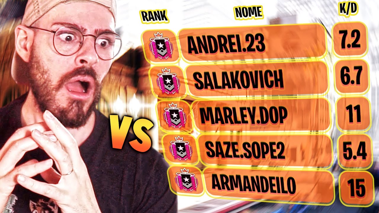 CONTRO DELLE BESTIE in Ranked!! - Rainbow Six Siege ITA