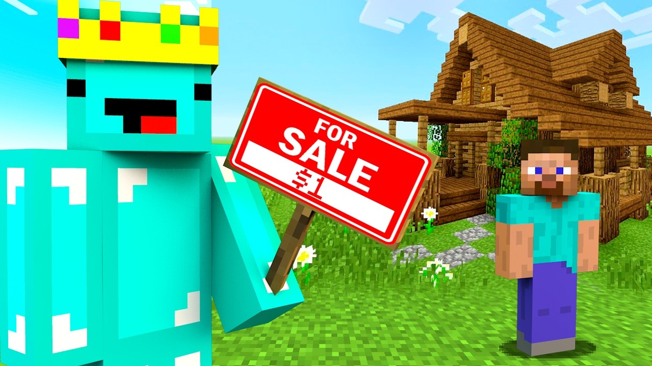 Secretly Putting a For Sale Sign on This Kids House, Then Trying To Buy It...