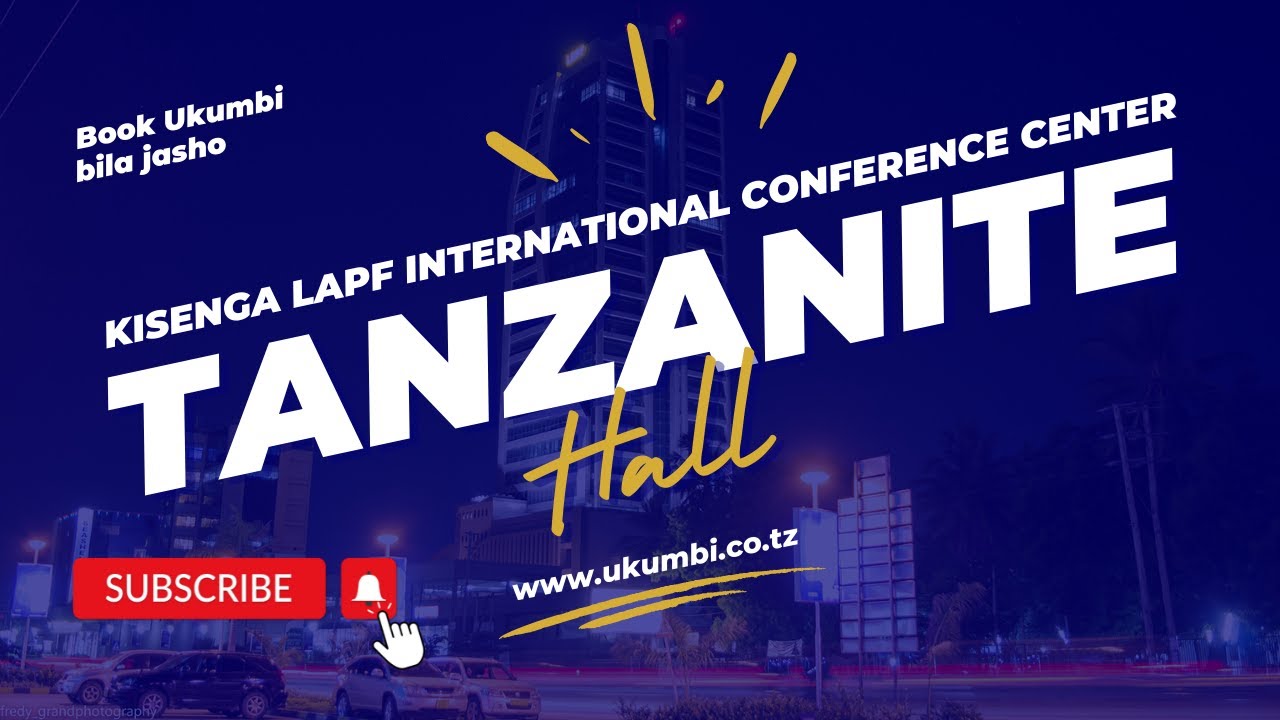 Kisenga Tanzanite Hall | Ukumbi wa kisasa kwa harusi, mikutano, send off  | ukumbi.co.tz