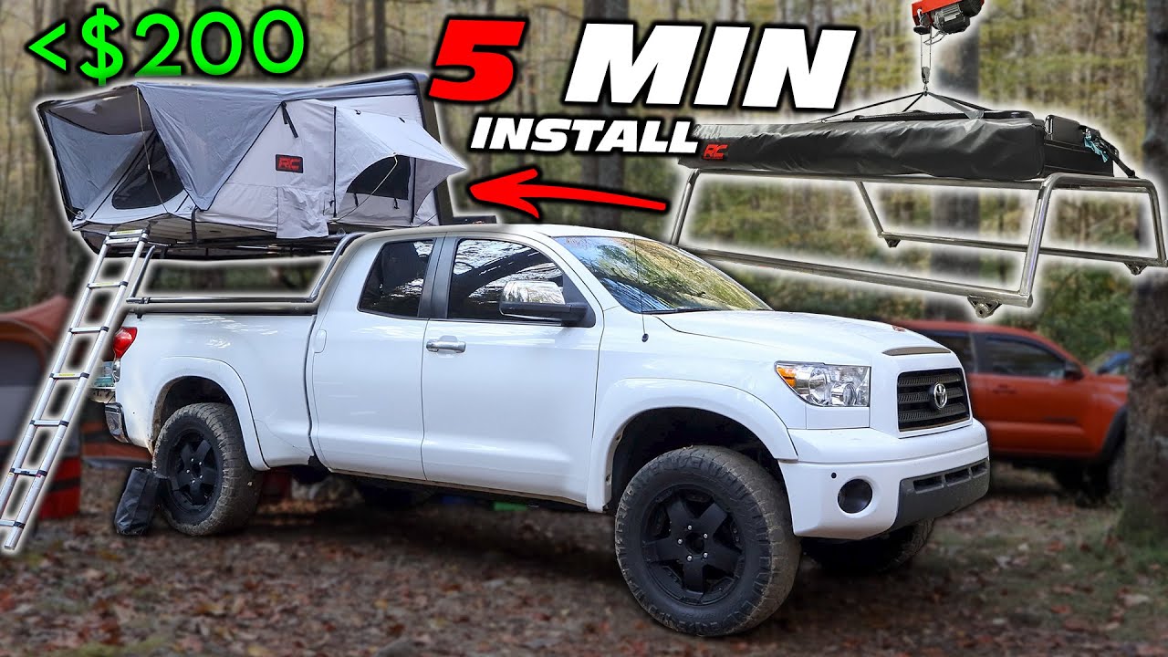 Fabricating The PERFECT Over-Landing Bed Rack!