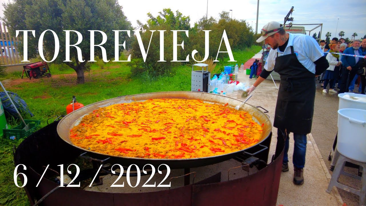🇪🇸#Torrevieja#Fiesta 6/12/2022#Paella#spain#shorts