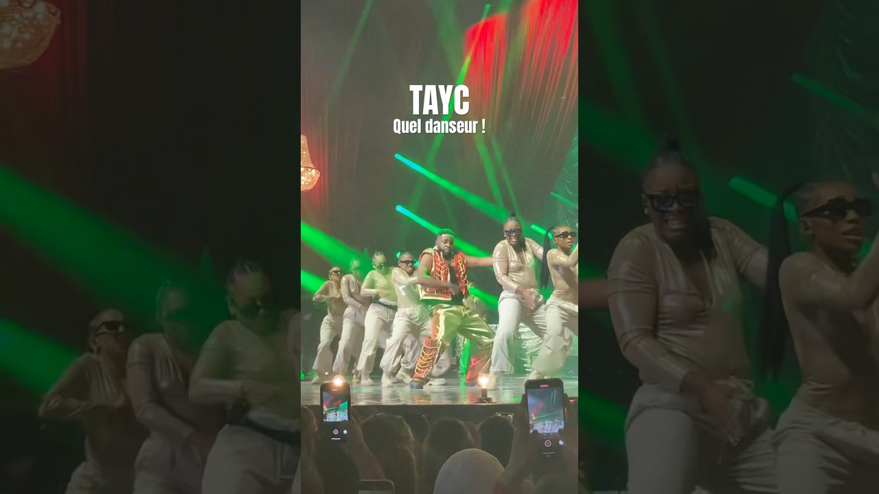 @Tayc un danseur hors pair a l&rsquo;Accor Arena 😍🕺 #tayc #concert #danse