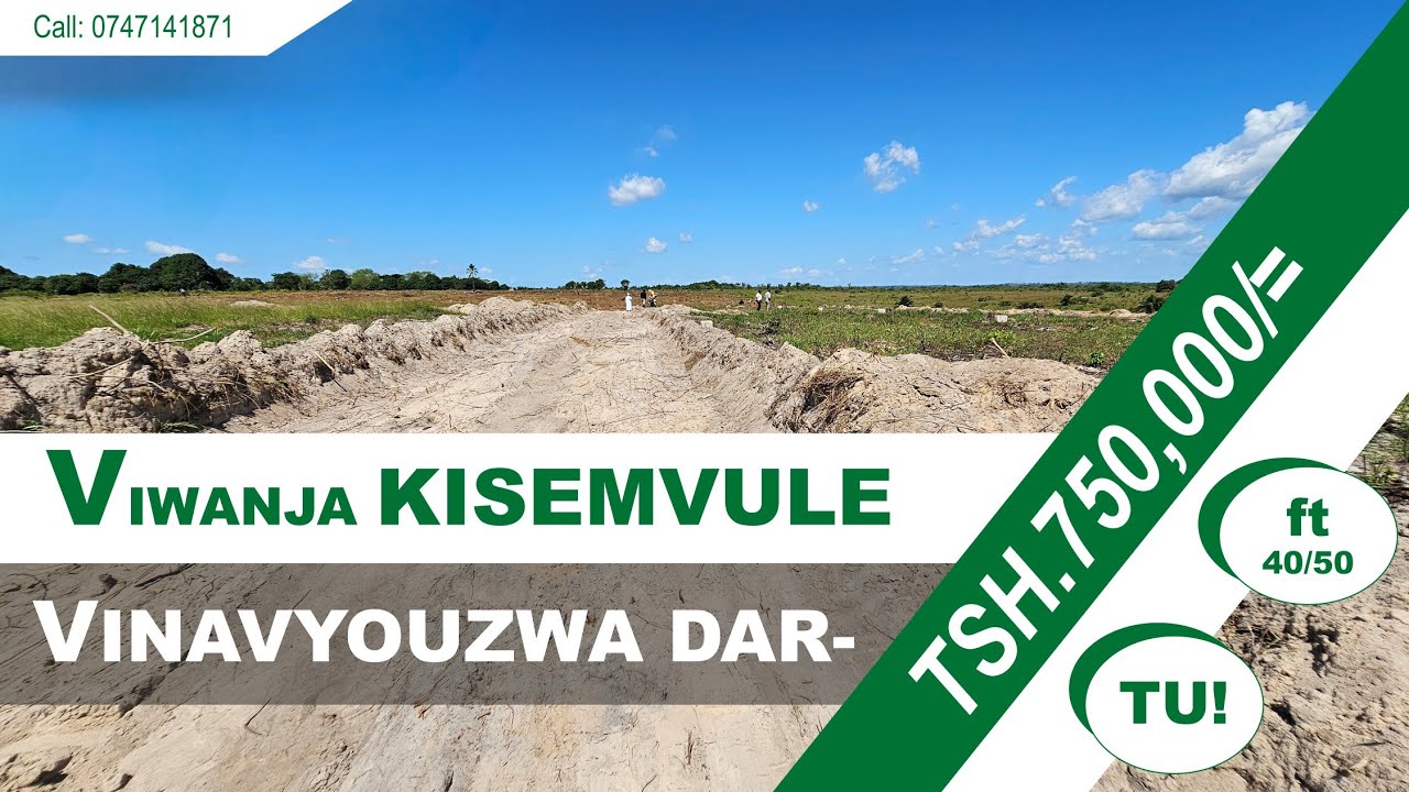JIONEE VIWANJA VIZURI BEI NI ZAIDI YA KITONGA TSH. 750,000/= UJENGE NYUMBA YAKO!