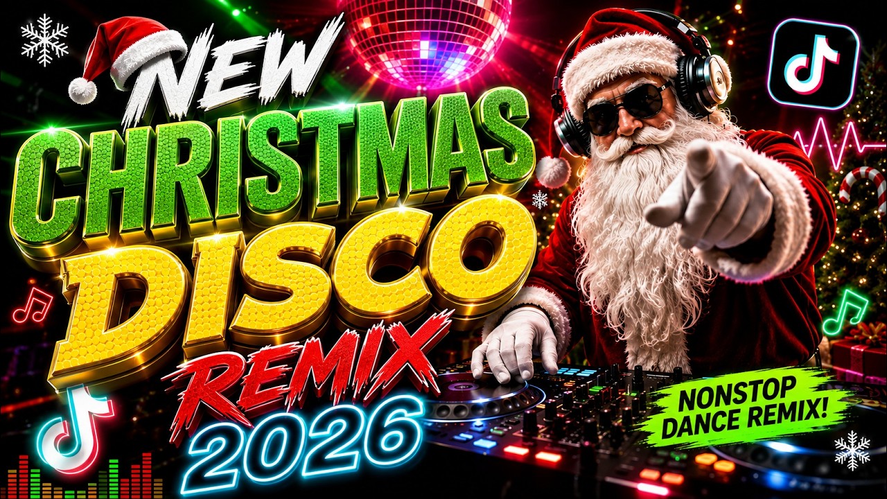 NEW CHRISTMAS SONG MEDLEY DISCO REMIX 2026 🔥🎅 | TIKTOK BRAZILIAN DANCE REMIX| DJ ROWEL