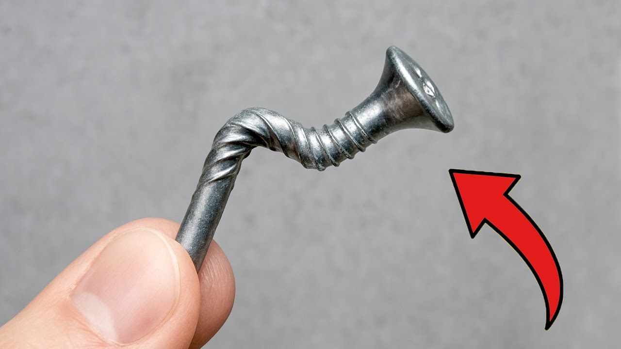 Only 1% of People Know This Screw Hack
