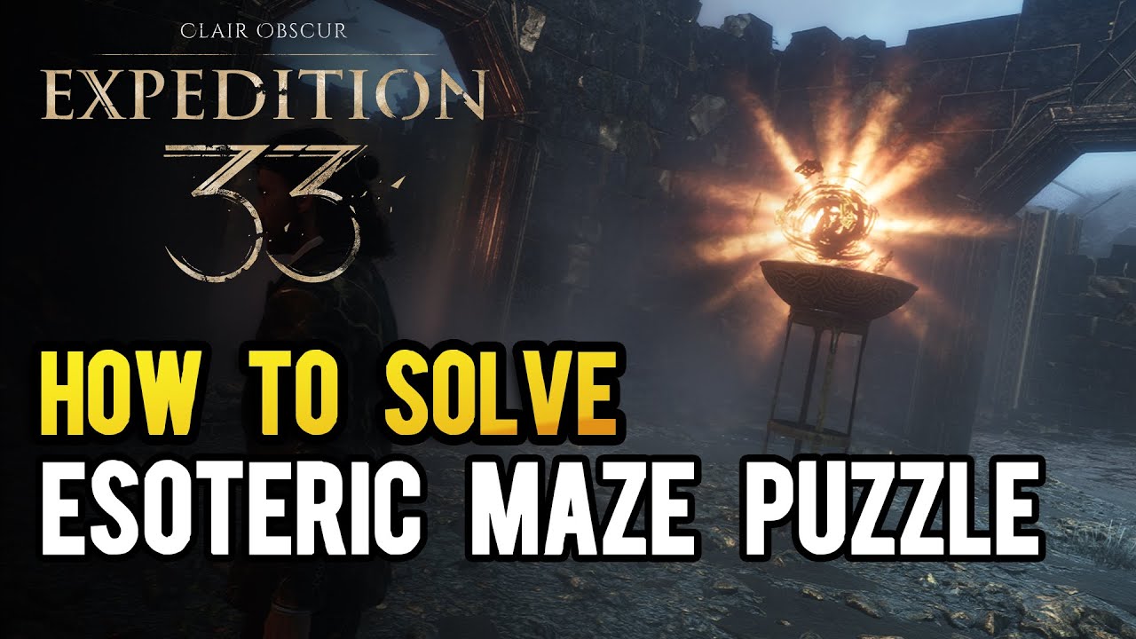 How to Solve the Esoteric Ruins Maze Puzzle | Clair Obscur: Expedition 33