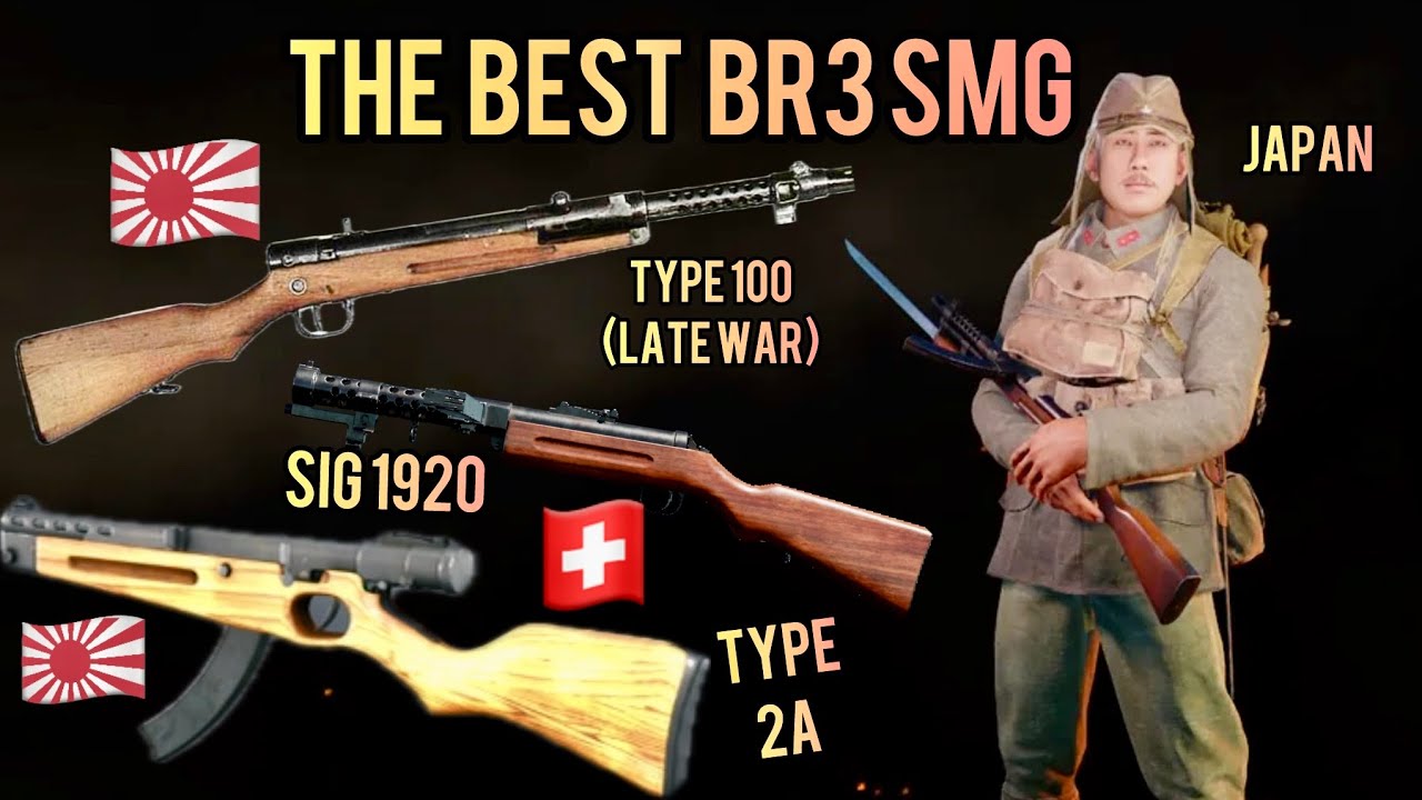 ENLISTED | The Best BR3 SMG (Japan)