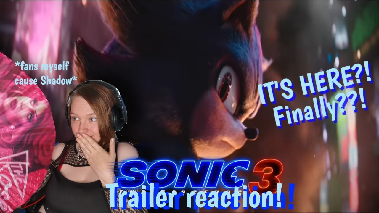 SCREAMING & CRYING & SWEATING // Sonic Movie 3 REACTION