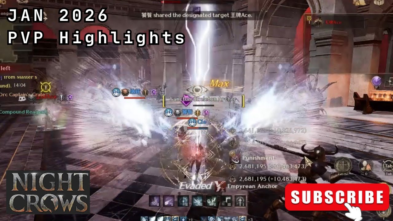 Cie Plays: Night Crows PvP Highlights | January 2026