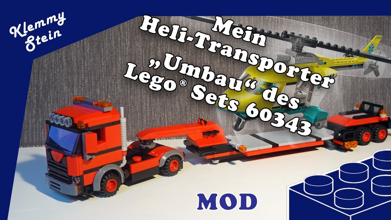 Mein Heli-Transporter - "Umbau" des LEGO® Sets 60343