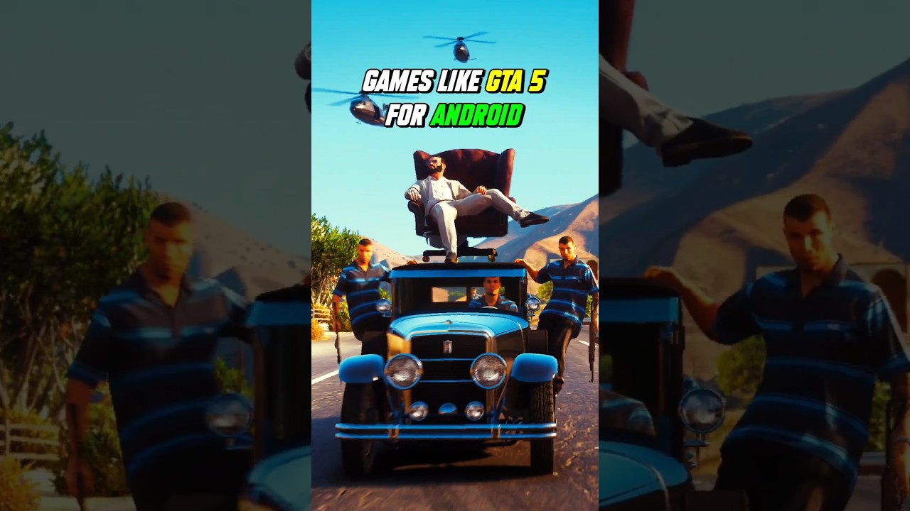 Top 3 Games like GTA 5 for Android # 🤯 gta 5 like games | gta 5 mobile #shorts #short #gta5