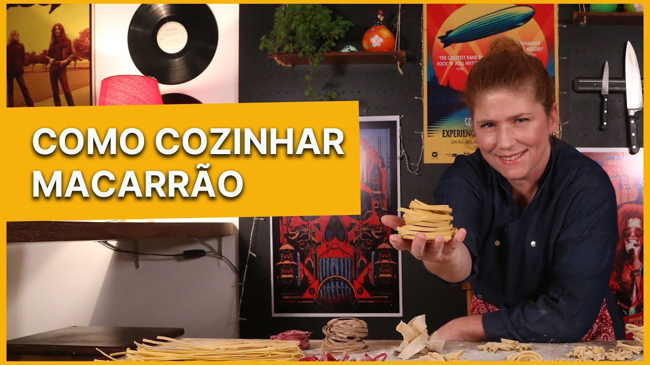 COMO COZINHAR MACARRÃO | PASTA AND ROLL
