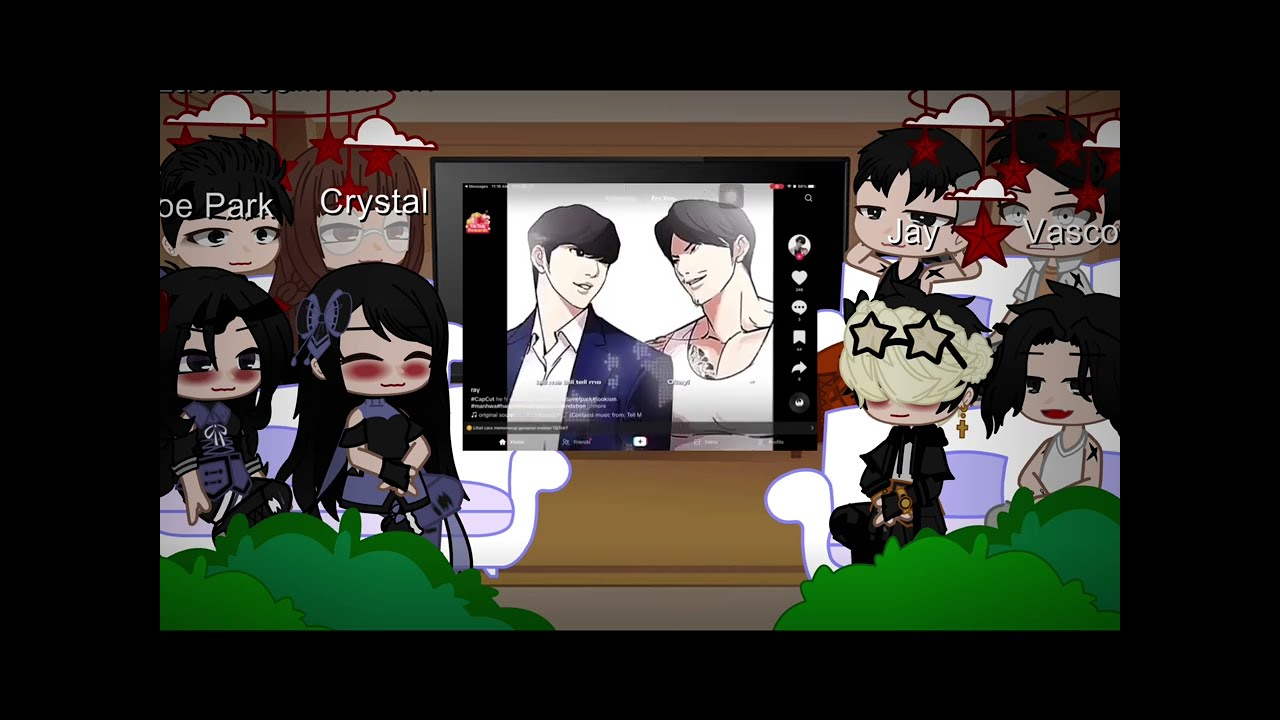 Past Lookism react to Daniel park and Fly up!-BL-Credit goes to creators-No hate please