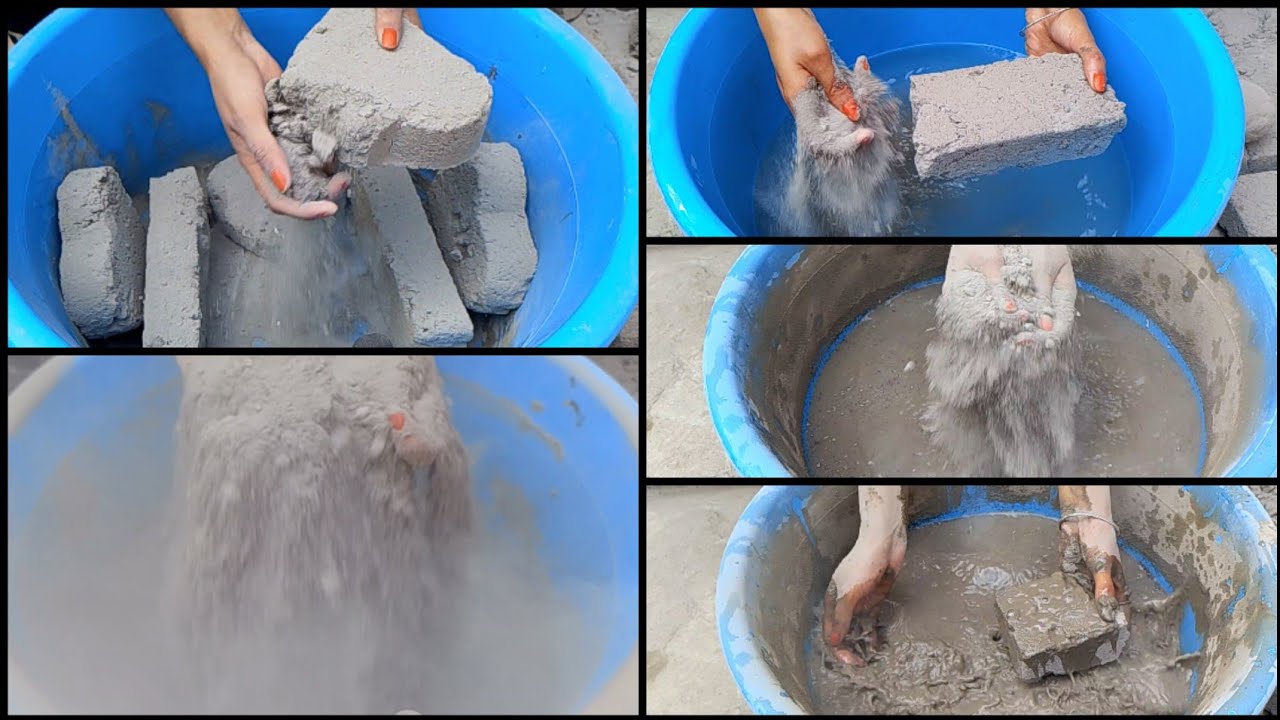 New Bombastic Extra Soft Reused Grey 🩶 Cement Dry / Water Crumbling 💦
