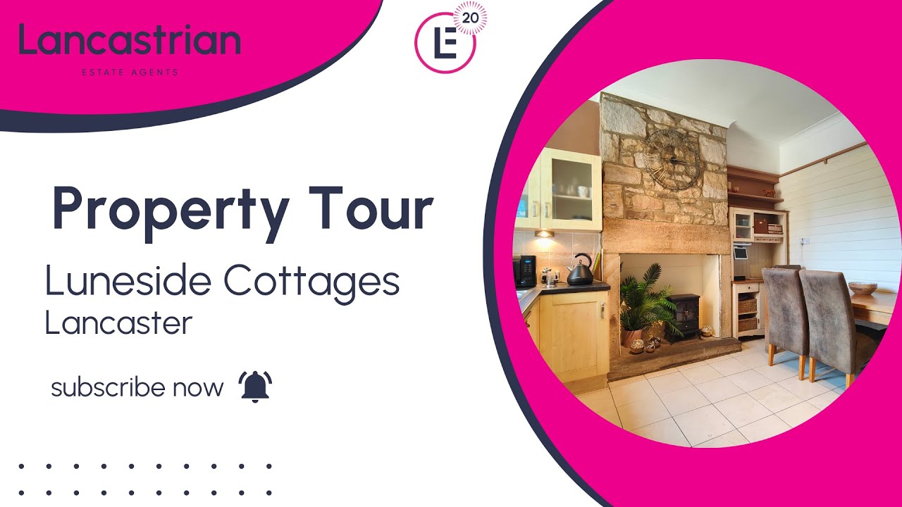 Charming 3-bedroom bay fronted terraced house on Luneside Cottages in Lancaster | Property Tour