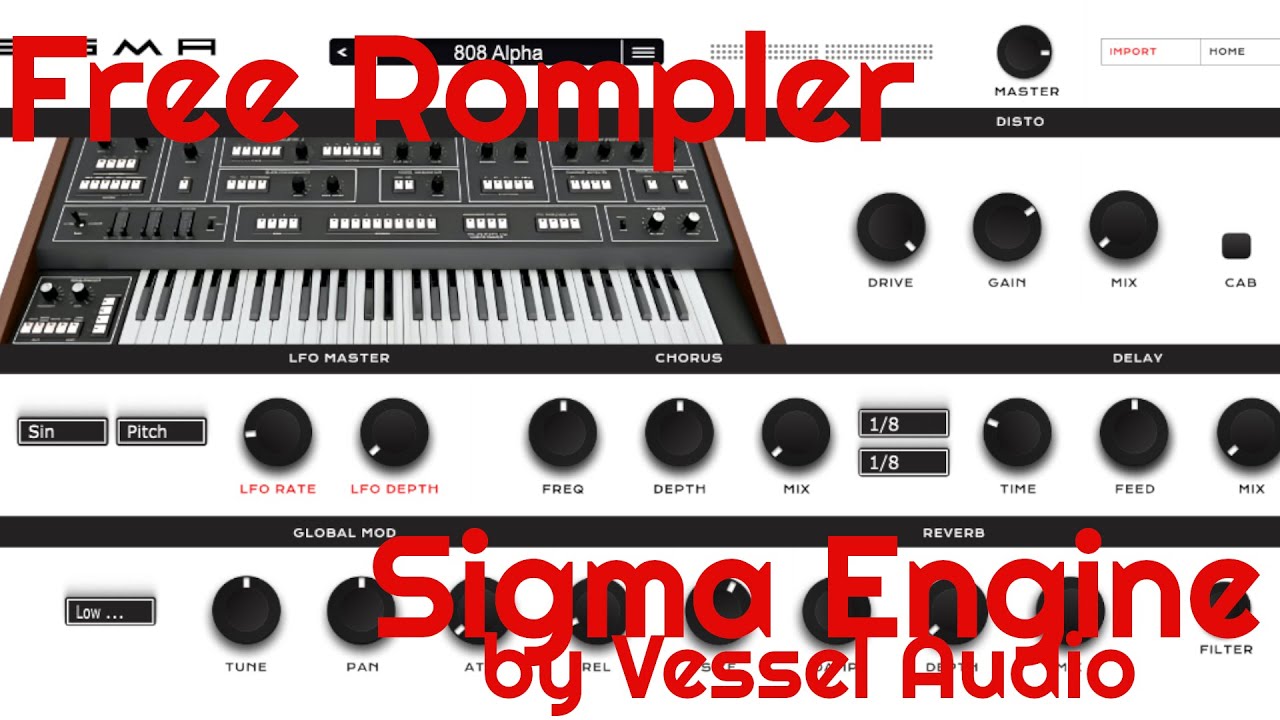 Free Rompler - Sigma Engine by Vessel Audio (No Talking)