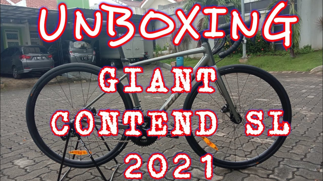 GIANT CONTEND SL 2021 UNBOXING