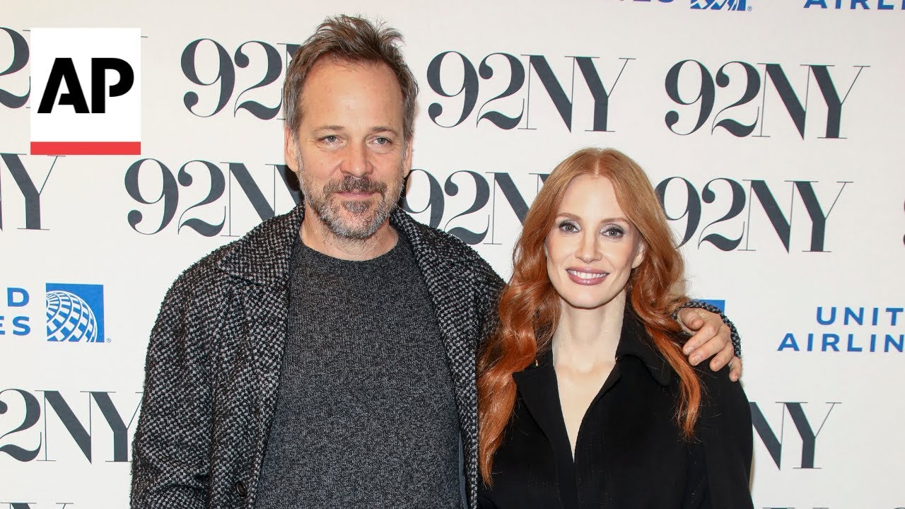 'Memory' stars Peter Sarsgaard & Jessica Chastain | AP interview