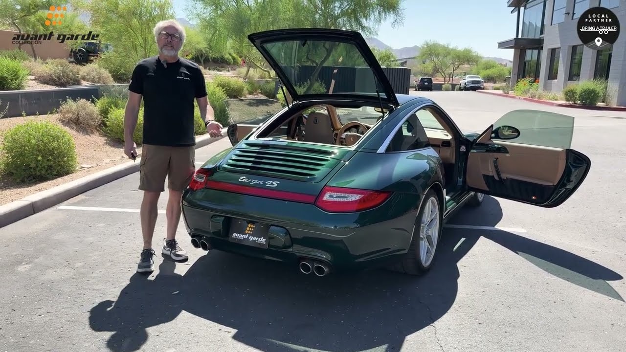 32k-Mile 2009 Porsche 911 Targa 4S 6-Speed Walk Around with Matt