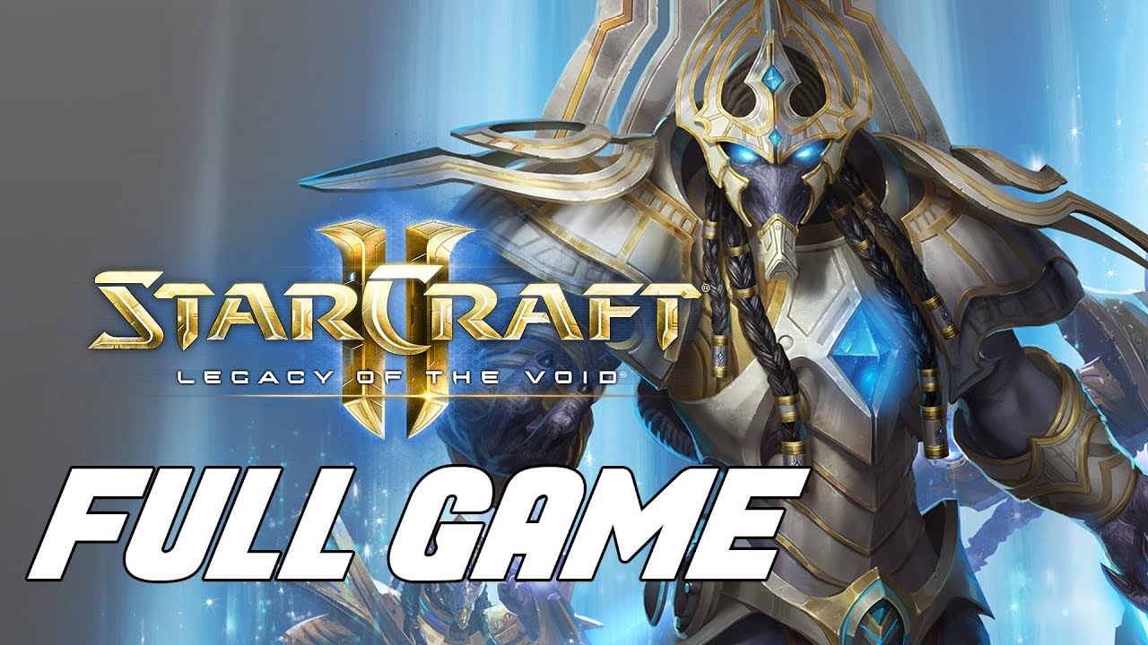 Starcraft II: Legacy of the Void PC FULL GAME Longplay Gameplay Walkthrough Playthrough VGL