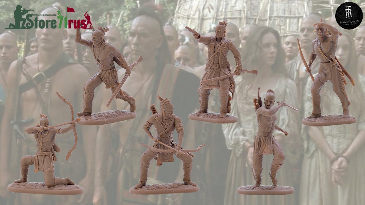 TIHONFIGUREN - ПОСЛЕДНИЙ ИЗ МОГИКАН, ГУРОНЫ / LAST OF MOHICAN, GURONS