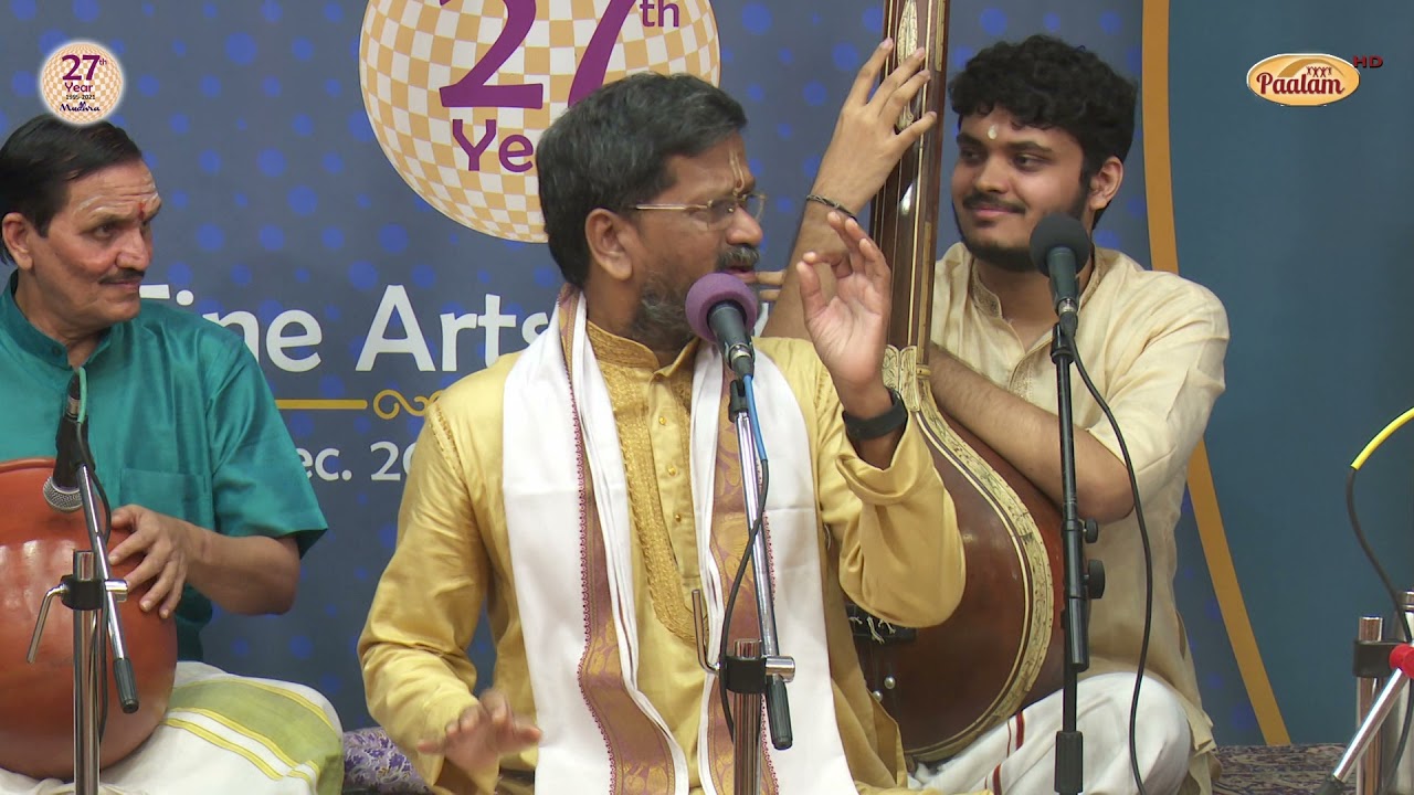 Neyveli R.Santhanagopalan (Vocal) &ndash; Mudhra&rsquo;s 27th Fine Arts Festival