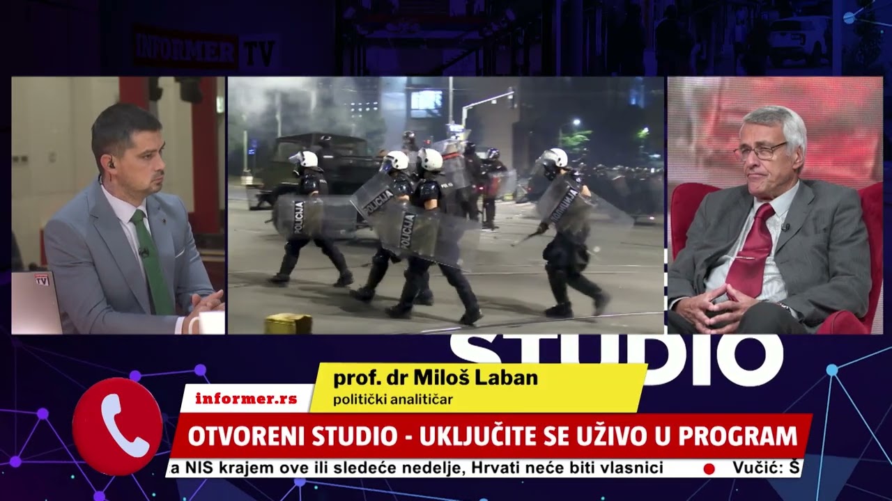 OTVORENI STUDIO - Putin, Si, Tramp - Istorijska &scaron;ansa Srbije! Neće rasparčati Srbiju!