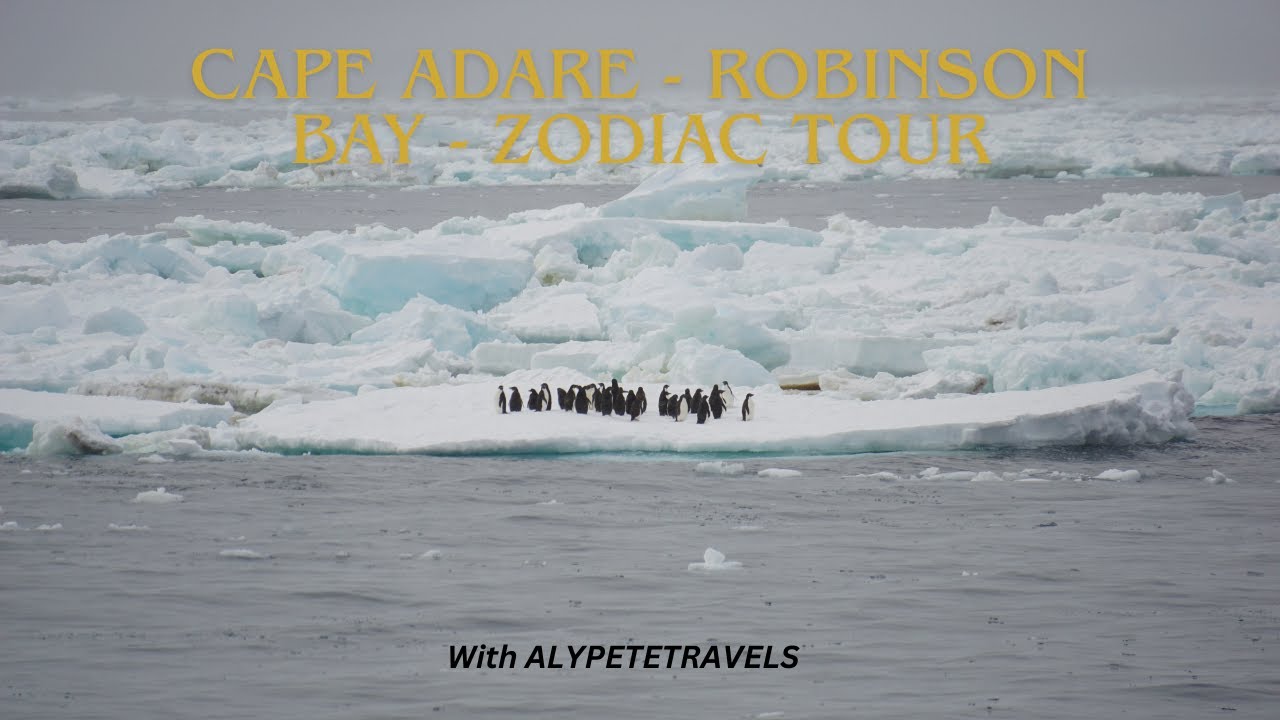 Cape Adare, Robinson Bay – Zodiac Tour. Antarctica – 21st Feb 2025