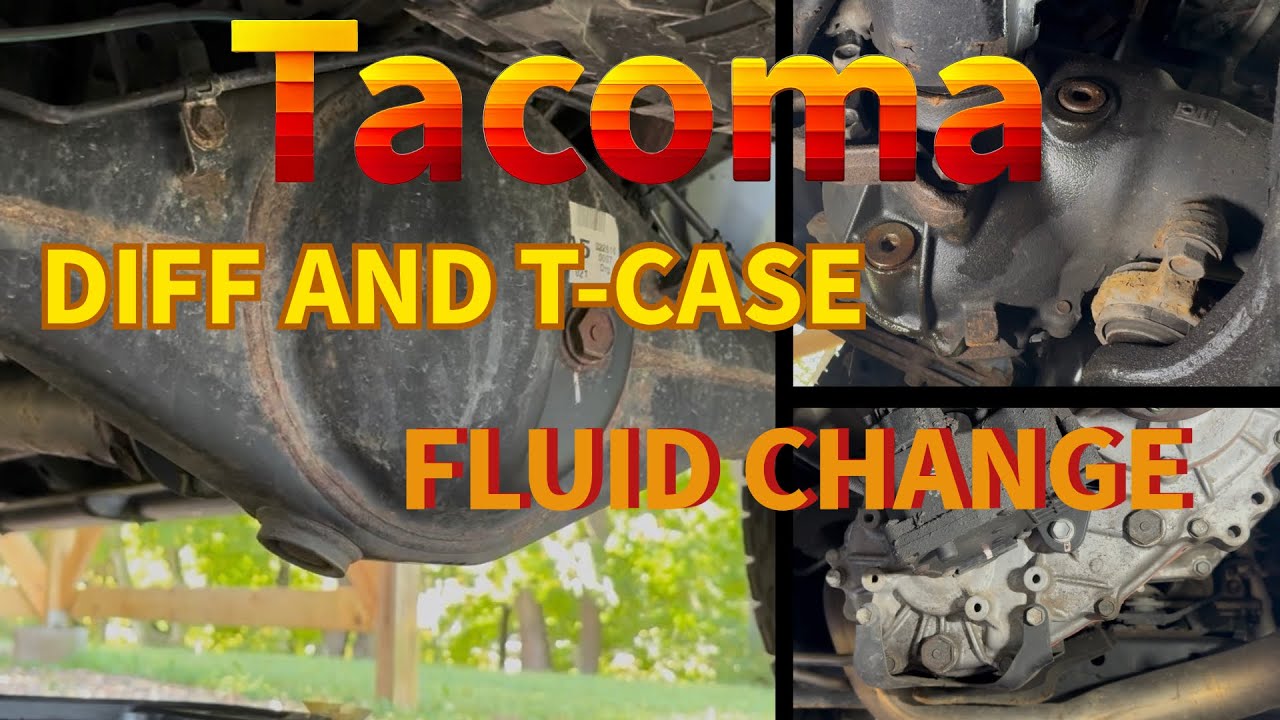 Tacoma Differential and Transfer Case Fluid Change(2nd and 3rd Gen)