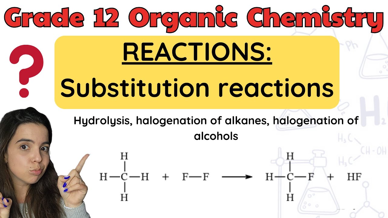 Substitution reactions Organic Chemistry Reactions