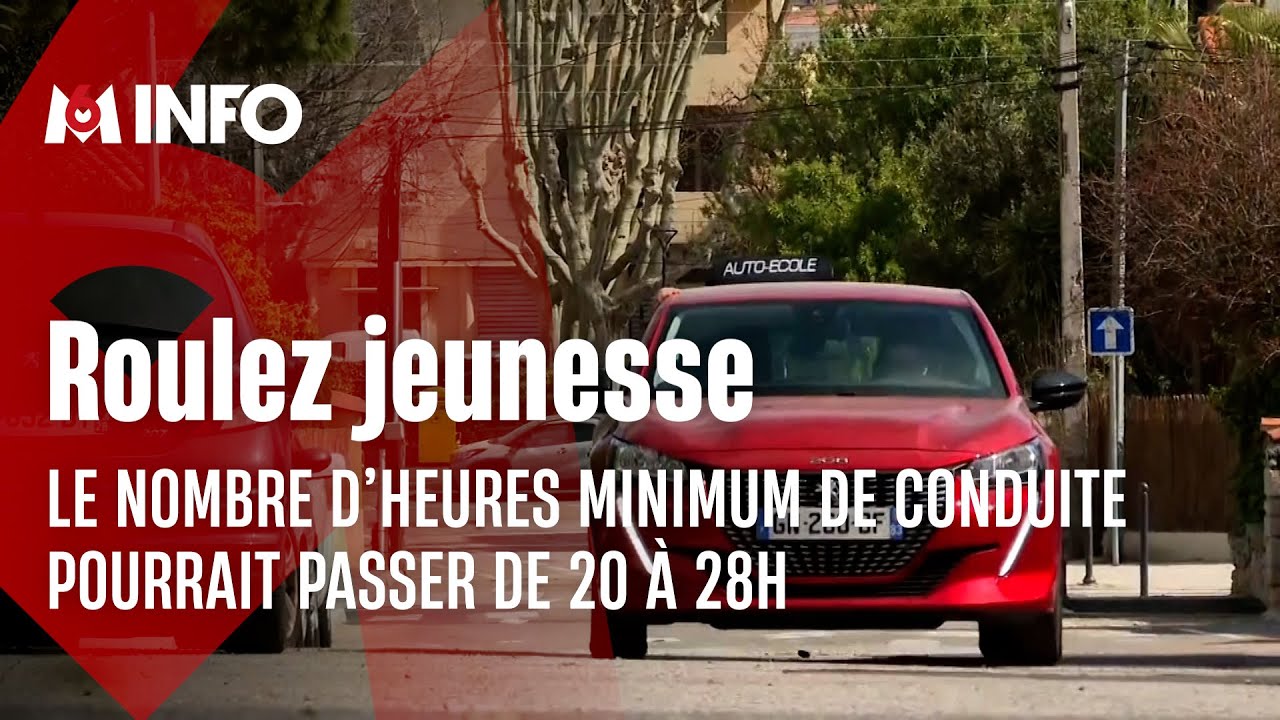 Le minimum d'heures de conduite pourrait passer de 20 &agrave; 28 h pour passer le permis