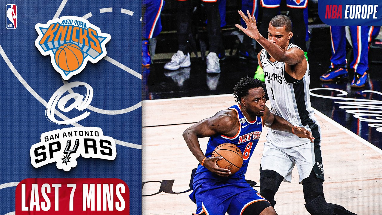The Last 7 WILD Minutes Of Knicks @ Spurs 🔥🏀 NBA CHAMPIONSHIP DECIDER