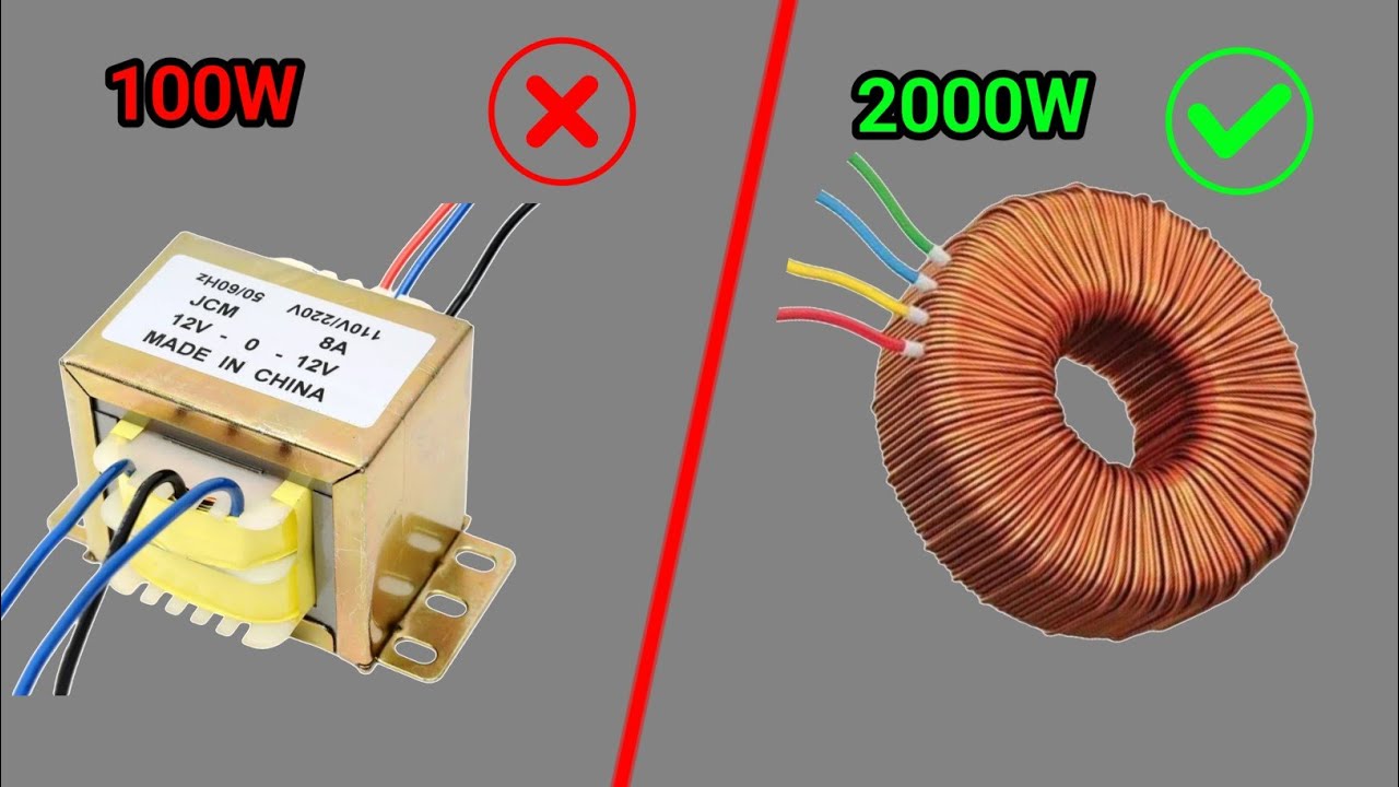 Make 12V TO 220V Inverter Using SMPS Toroidal Core Transformer