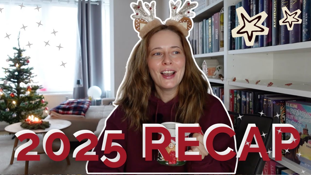 Wie lief das LESEJAHR, der SuB und BookTube 2025? 📚 Recap 2025 & Ausblick 2026 ✨