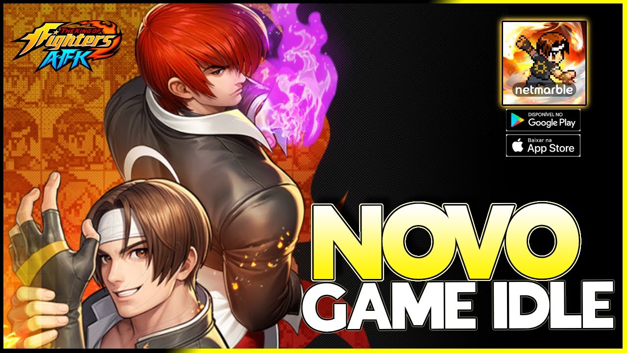 NOVO GAME IDLE | The King of Figther AFK | QUE JOGO MARAVILHOSO