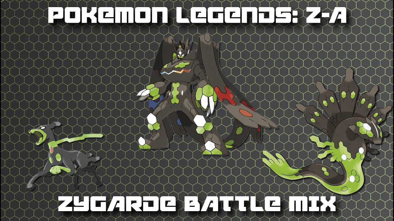 Pokémon Legends: Z-A - Zygarde Battle Theme (MIX)