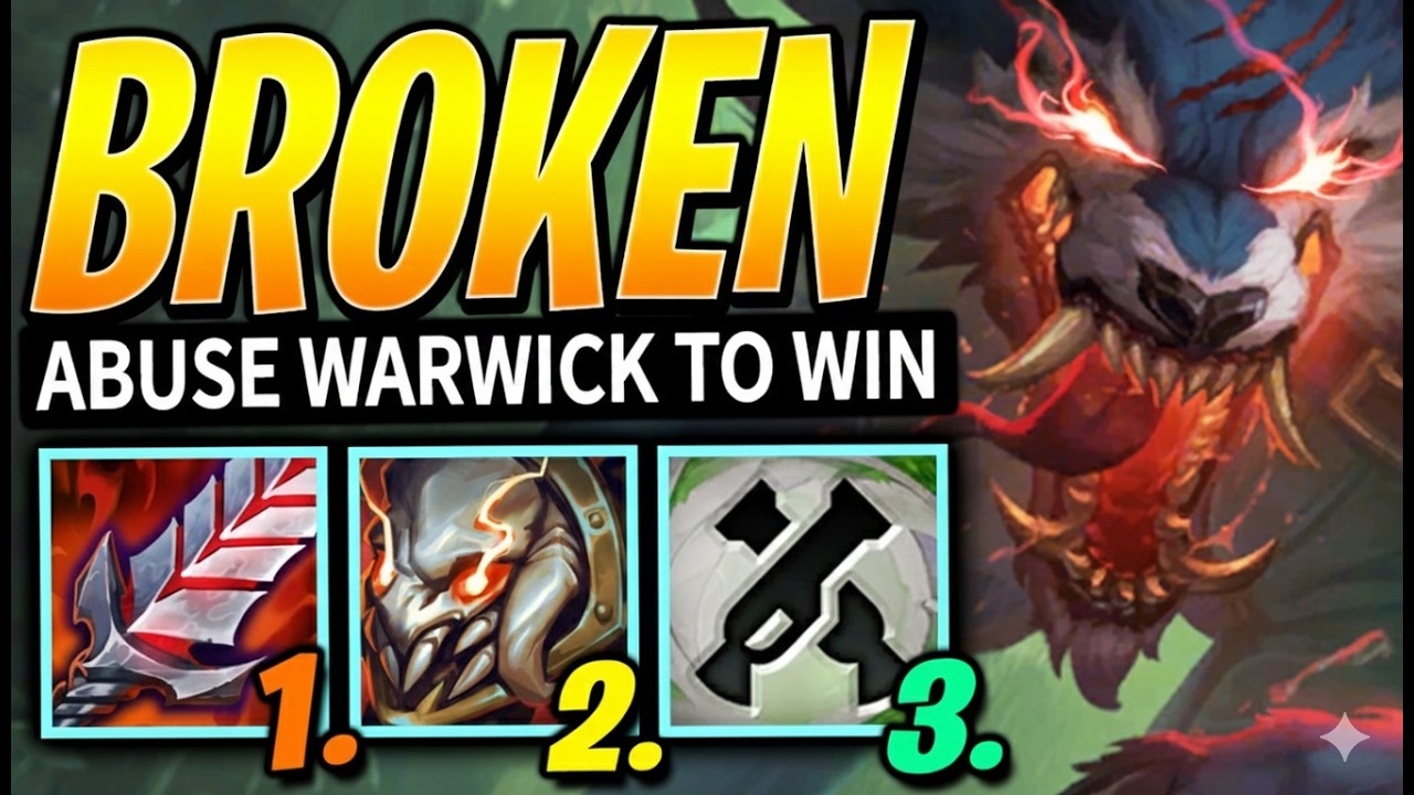 ABUSE BROKEN WARWICK COMP FOR FREE WINS in TFT Set 16! - Patch 16.2 Meta | Teamfight Tactics Guide