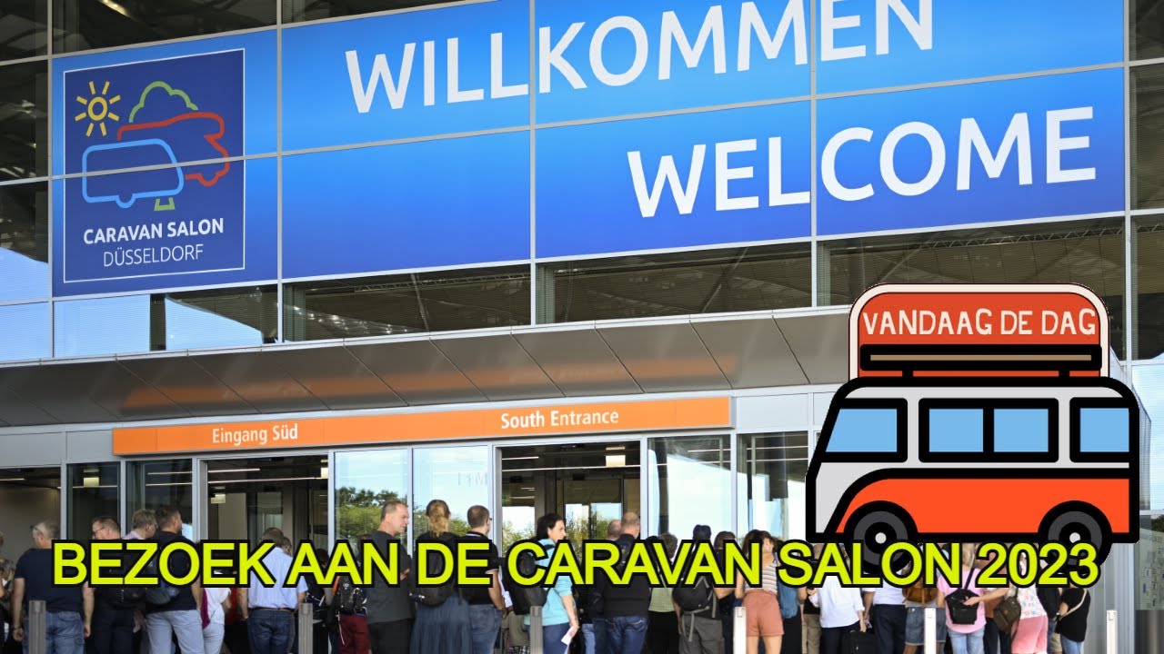 We bezoeken de CARAVAN SALON in Düsseldorf