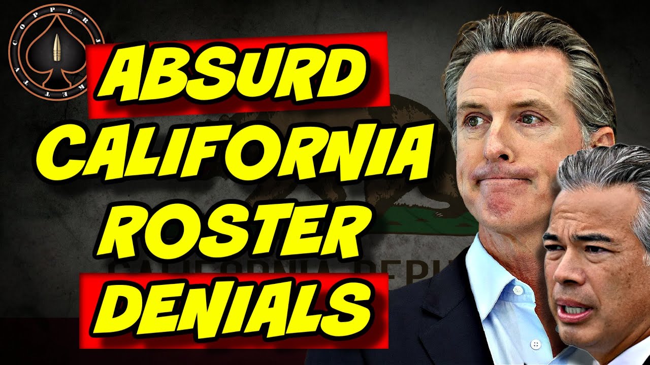 California DOJ Denies New &ldquo;Handgun Roster&rdquo; Approvals Over