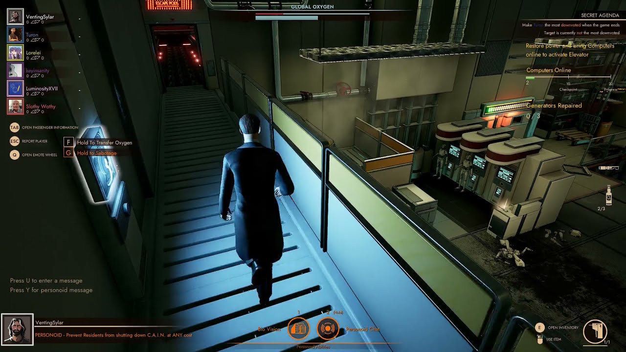 First Class Trouble #23: Chaos in the Personoid Quarters