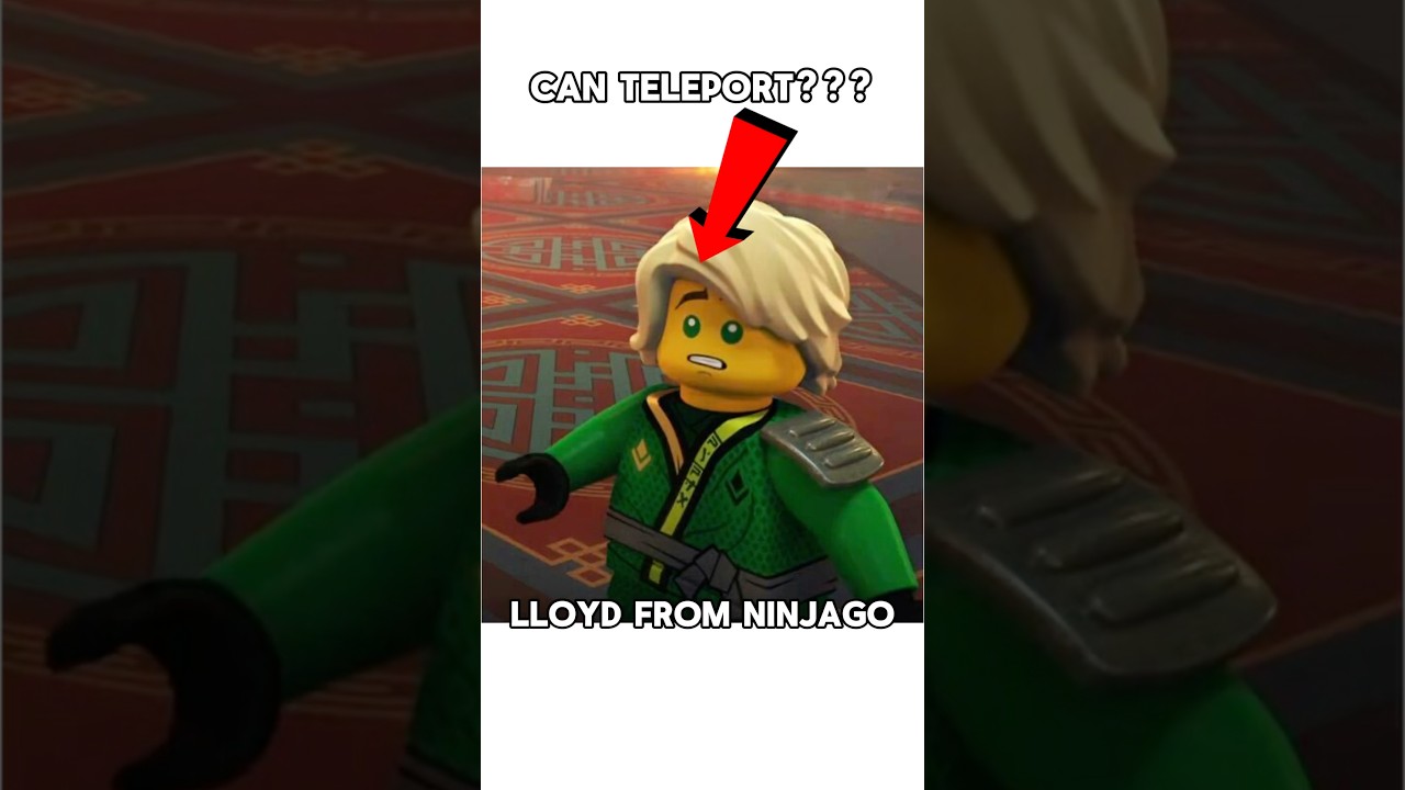 Ллойд из Ниндзяго теперь может телепортироваться???|#ninjago #legoninjago #ninjagolloyd #lloydgar...