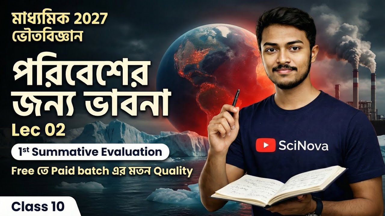 পরিবেশের জন্য ভাবনা  (Lec 02) 🌍 মাধ্যমিক 2027 Class 10  Concerns about our Environment