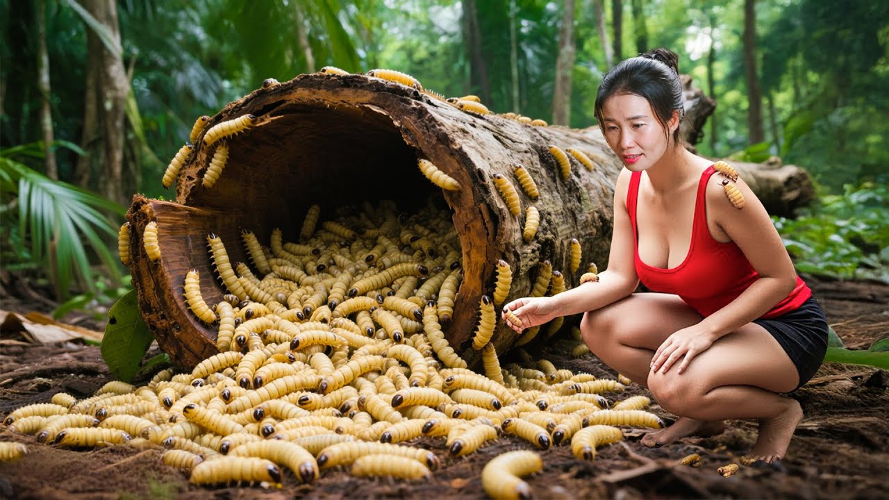 388 Days Harvesting Many Palm Worm, Silkworm, Ducks, Chickens Go To Sell | Farm Farm TV