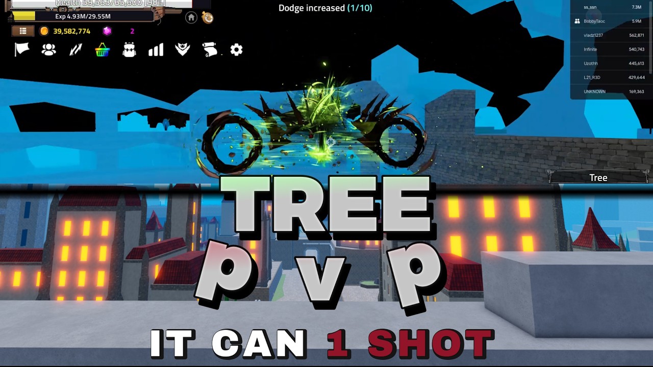 IS TREE GAS 2.0?? (King legacy pvp)
