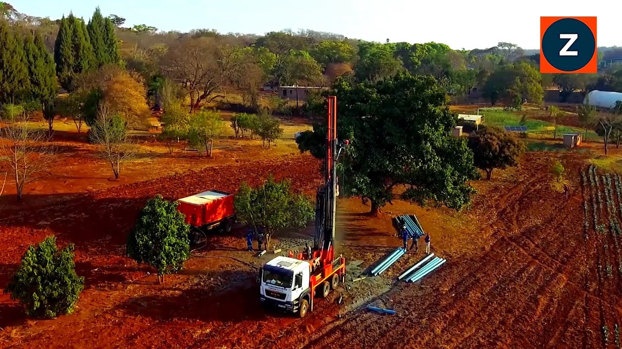 Drilling an 80-meter | 262-feet Borehole in Zimbabwe 2021