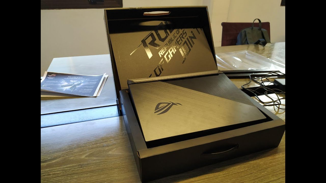 ASUS ROG Strix Scar III   Unboxing y Primeras impresiones