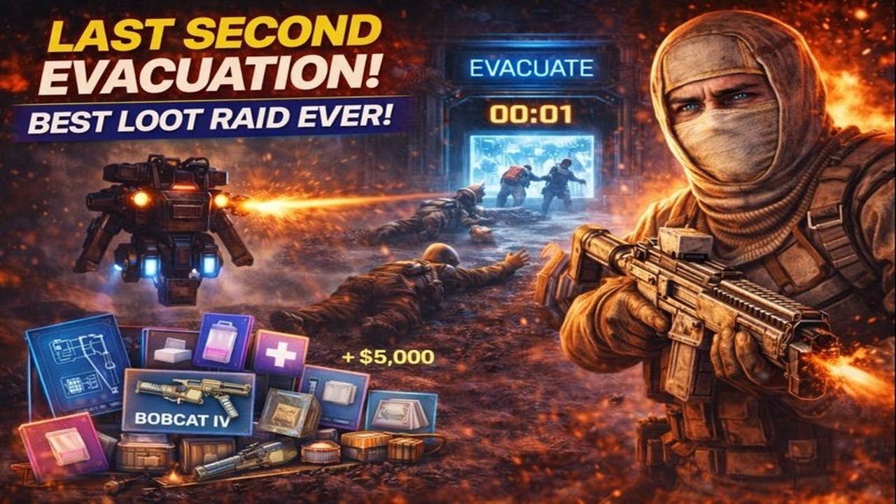 This Arc Raiders Game Was Insane… Escaped on 